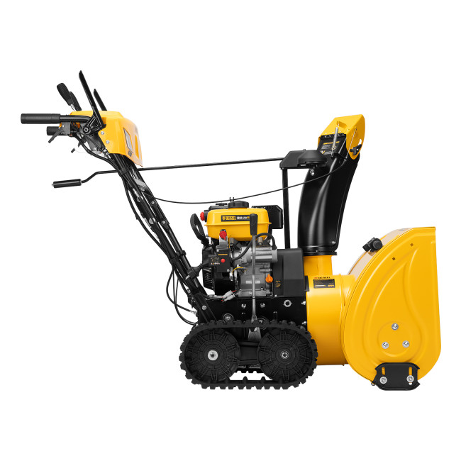 Бензиновая снегоуборочная машина SBM 610DT PRO, 212cc, гусеницы, эл.старт, блок. дифф. Denzel Бензиновая снегоуборочная машина SBM 610DT PRO, 212cc, гусеницы, эл.старт, блок. дифф. Denzel