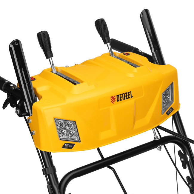 Бензиновая снегоуборочная машина SBM 610DT PRO, 212cc, гусеницы, эл.старт, блок. дифф. Denzel Бензиновая снегоуборочная машина SBM 610DT PRO, 212cc, гусеницы, эл.старт, блок. дифф. Denzel