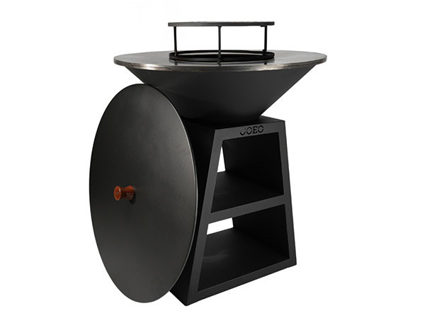 Уличный гриль Coeo TRIO 98 - NOIR (Высота 110)