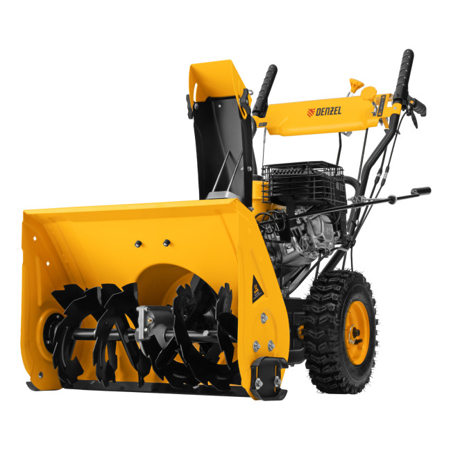 Гибридная снегоуборочная машина с функц. подметания SWB-600, 212 сс, руч. старт, 2 насадки Denzel Гибридная снегоуборочная машина с функц. подметания SWB-600, 212 сс, руч. старт, 2 насадки Denzel