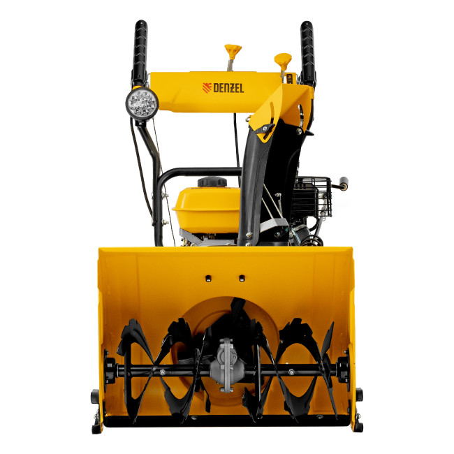 Гибридная снегоуборочная машина с функц. подметания SWB-600, 212 сс, руч. старт, 2 насадки Denzel Гибридная снегоуборочная машина с функц. подметания SWB-600, 212 сс, руч. старт, 2 насадки Denzel