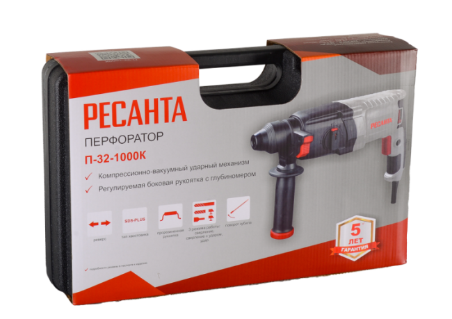 Перфоратор П-32-1000К Ресанта