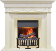 Каминокомплект Corfu - Слоновая кость с очагом Danville Brass FB2