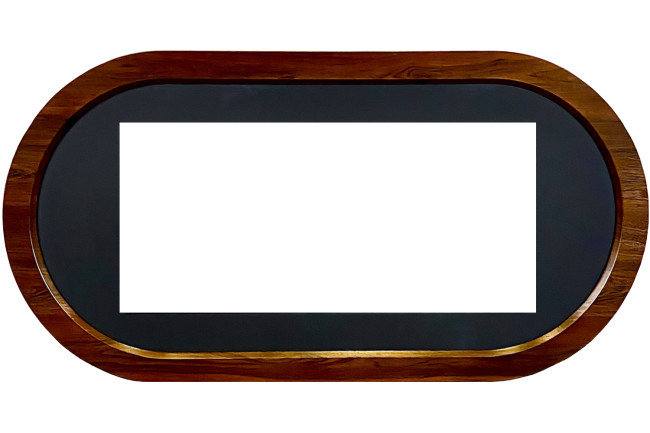 Каминокомплект Ellipse 42 - Орех ноче с очагом Vision 42 LED