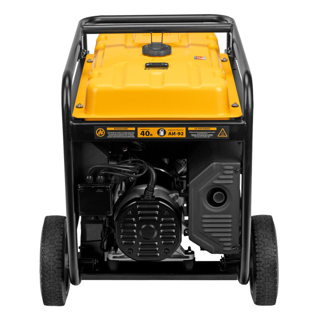 Генератор бензиновый PS-120EAD-3, 12 кВт,230/400 В, 40л, разъём ATS,перекл.режима,эл.старт Denzel