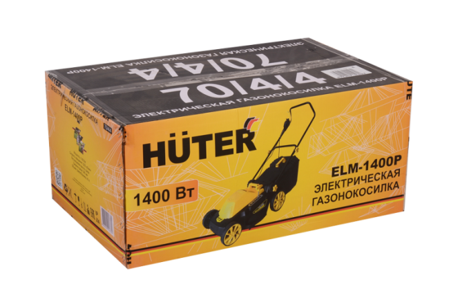 Газонокосилка электрическая HUTER ELM-1400P