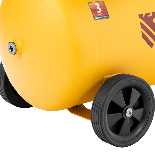 Компрессор воздушный BCI2300/50, ременный привод, 2.3 кВт, 50 литров, 400 л/мин Denzel Компрессор воздушный BCI2300/50, ременный привод, 2.3 кВт, 50 литров, 400 л/мин Denzel