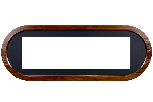 Каминокомплект Ellipse - Орех ноче с очагом Vision 60 LOG LED Каминокомплект Ellipse - Орех ноче с очагом Vision 60 LOG LED