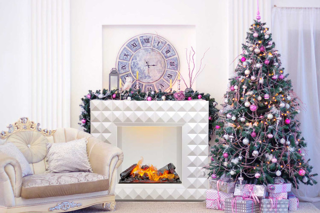 Каминокомплект Diamond (линейный) с очагом Prism BLF5051