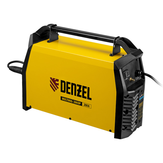 Аппарат инвертор. полуавтомат. сварки MultiMIG-200DP Synergy Double Pulse, 200 А, ПВ 80% Denzel Аппарат инвертор. полуавтомат. сварки MultiMIG-200DP Synergy Double Pulse, 200 А, ПВ 80% Denzel