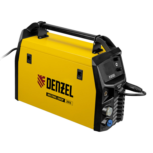 Аппарат инвертор. полуавтомат. сварки MultiMIG-200DP Synergy Double Pulse, 200 А, ПВ 80% Denzel Аппарат инвертор. полуавтомат. сварки MultiMIG-200DP Synergy Double Pulse, 200 А, ПВ 80% Denzel
