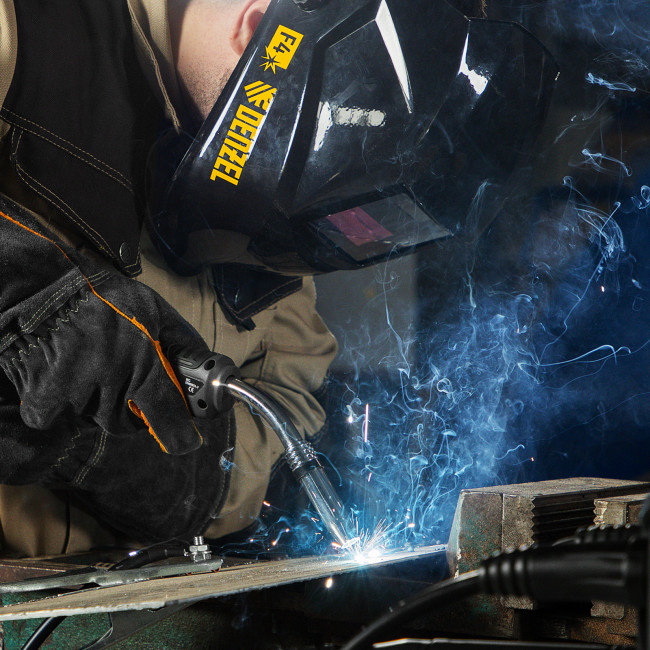 Аппарат инвертор. полуавтомат. сварки MultiMIG-200DP Synergy Double Pulse, 200 А, ПВ 80% Denzel Аппарат инвертор. полуавтомат. сварки MultiMIG-200DP Synergy Double Pulse, 200 А, ПВ 80% Denzel