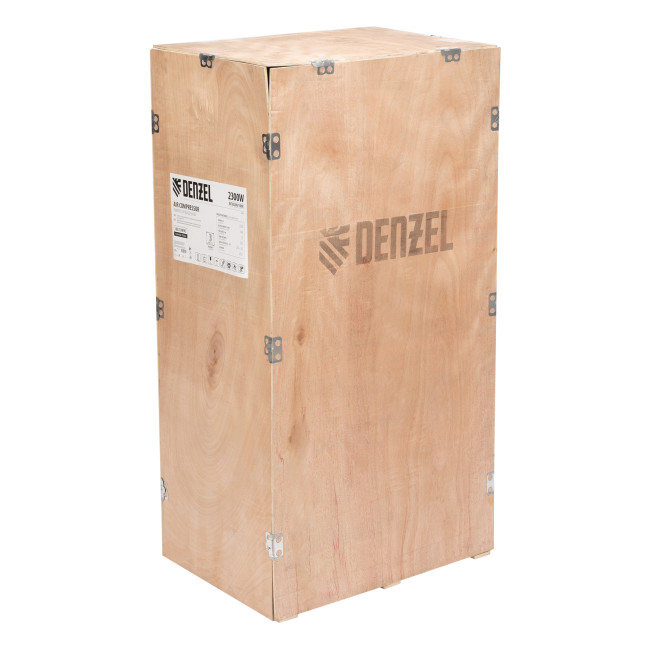 Компрессор воздушный BCV2200/100V, ременный привод , 2.3 кВт, 100 литров, 440 л/мин Denzel Компрессор воздушный BCV2200/100V, ременный привод , 2.3 кВт, 100 литров, 440 л/мин Denzel