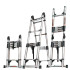 Лестница телескопическая трансформер нержавеющая сталь 3,3/6,6 м TM-5066CC Лестница телескопическая трансформер нержавеющая сталь 3,3/6,6 м TM-5066CC