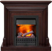 Каминокомплект Bradford - Темный дуб с очагом Danville Black FB2 Каминокомплект Bradford - Темный дуб с очагом Danville Black FB2