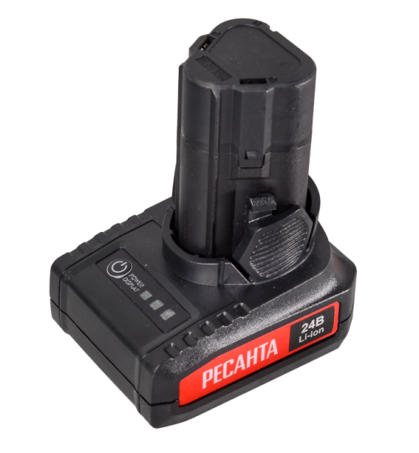 Дрель-шуруповерт аккумуляторная ДА-24-2ЛК Ресанта