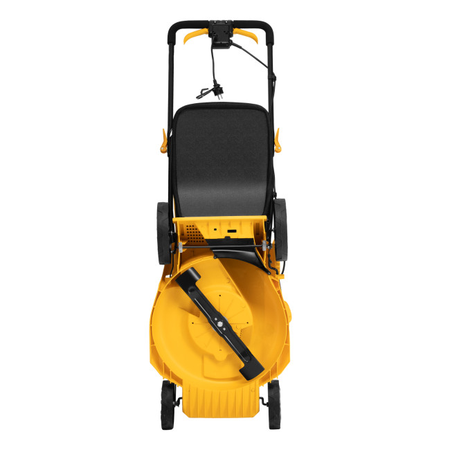 Газонокосилка электрическая GMC-2000, шир. 44см, 2000 Вт, 6 уров., травосб. 45 л Denzel