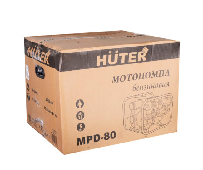 Мотопомпа HUTER MPD-80