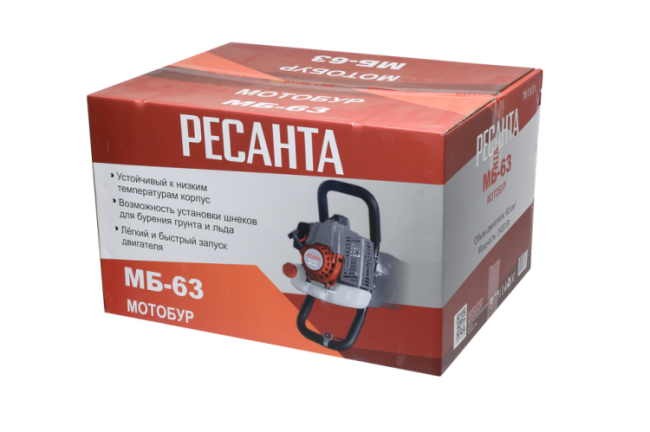Мотобур МБ-63 Ресанта Мотобур МБ-63 Ресанта