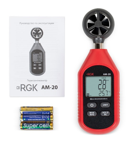 Термоанемометр RGK AM-20 Термоанемометр RGK AM-20