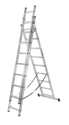Лестница алюминиевая ВИХРЬ ЛА 3х9 Лестница алюминиевая ВИХРЬ ЛА 3х9