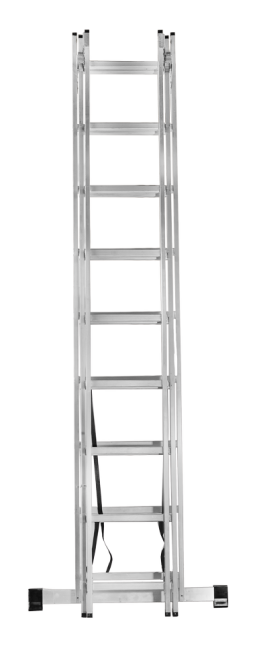 Лестница алюминиевая ВИХРЬ ЛА 3х9