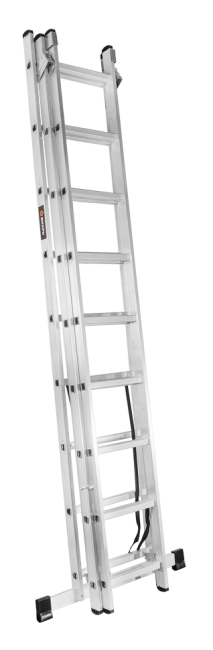 Лестница алюминиевая ВИХРЬ ЛА 3х9