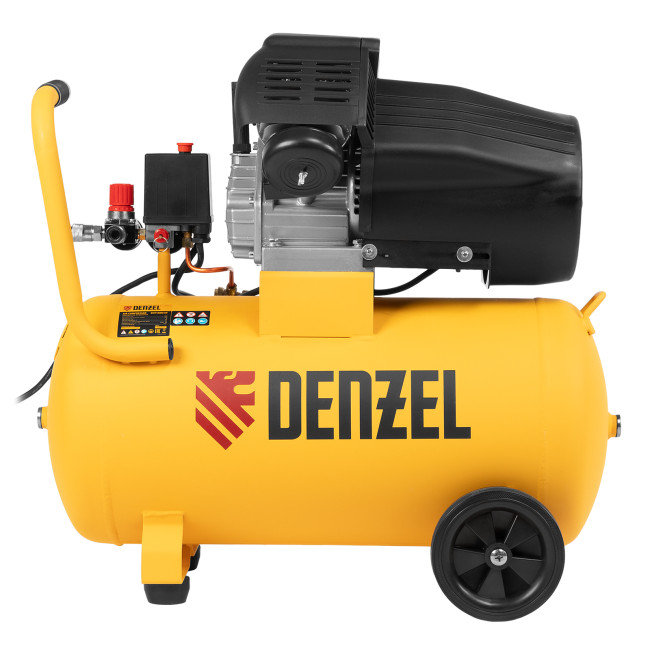 Компрессор воздушный прям. привод DCV1800/50, 1,8 кВт, 50 литров, 320 л/мин Denzel Компрессор воздушный прям. привод DCV1800/50, 1,8 кВт, 50 литров, 320 л/мин Denzel
