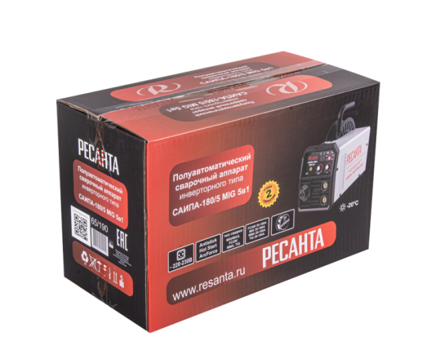 Сварочный полуавтомат САИПА-180/5 MIG 5в1 Ресанта