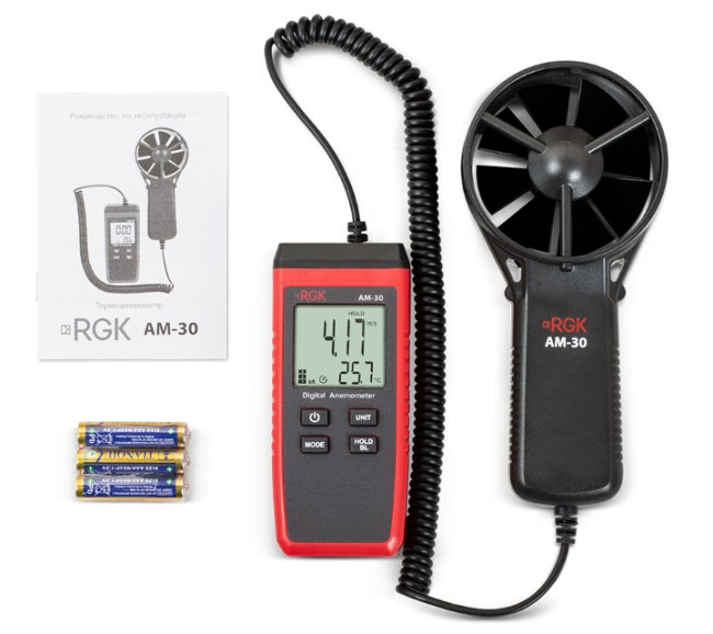 Термоанемометр RGK AM-30 Термоанемометр RGK AM-30