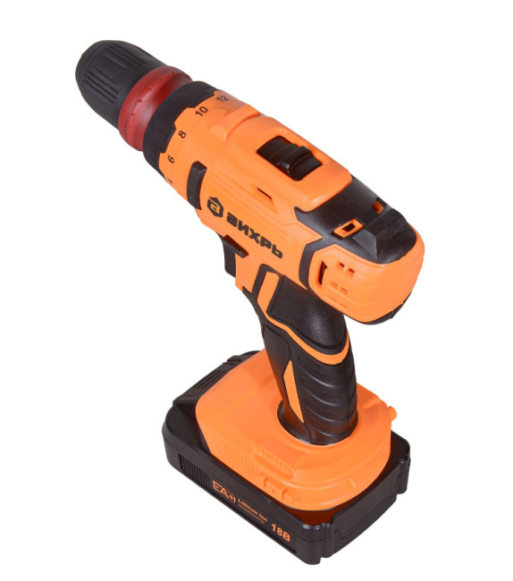 Дрель-шуруповерт аккумуляторная Вихрь ДА-18Л-2КC