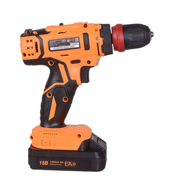 Дрель-шуруповерт аккумуляторная Вихрь ДА-18Л-2КC
