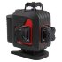 Лазерный уровень RGK PR-4D Red с красным лучом + RGK CG-2 - распорная штанга-штатив