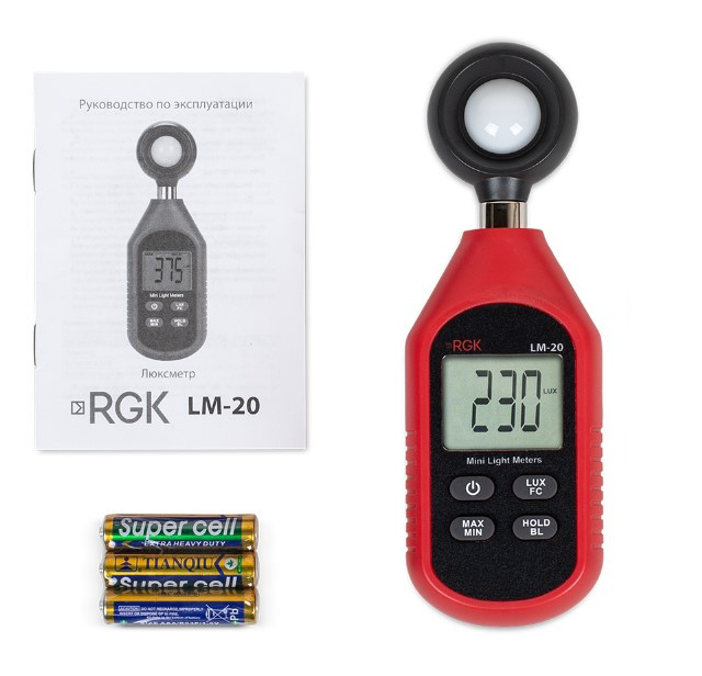 Люксметр RGK LM-20