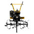 Мотоблок DPT-370X, 7 л.с, дисковое сцепление, ширина 90 см, глубина 35 см, фрез 3 х 4, ВОМ, передачи 3В/1Н Denzel