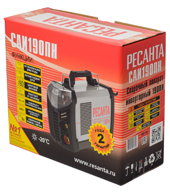 Сварочный аппарат РЕСАНТА САИ-190ПН