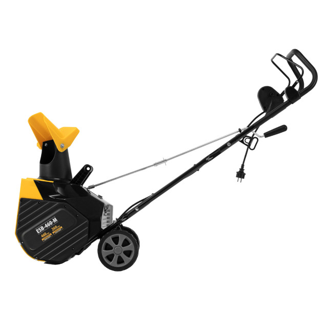 Электрическая снегоуборочная машина ESB-460-M, 1.8 кВт, металлический шнек, LED фара Denzel Электрическая снегоуборочная машина ESB-460-M, 1.8 кВт, металлический шнек, LED фара Denzel