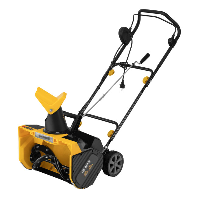 Электрическая снегоуборочная машина ESB-460-M, 1.8 кВт, металлический шнек, LED фара Denzel Электрическая снегоуборочная машина ESB-460-M, 1.8 кВт, металлический шнек, LED фара Denzel