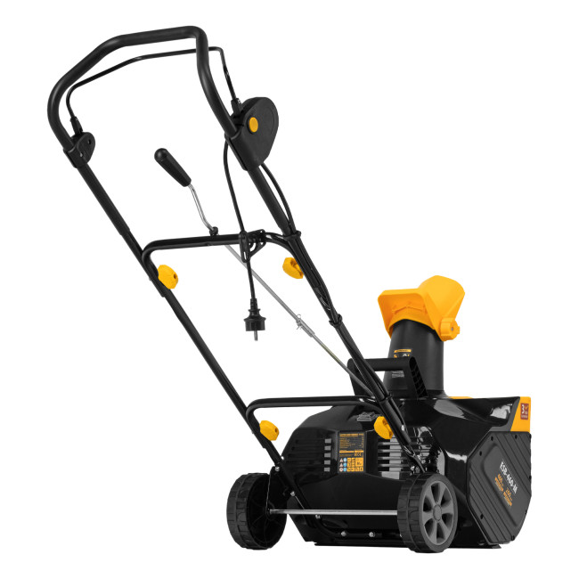 Электрическая снегоуборочная машина ESB-460-M, 1.8 кВт, металлический шнек, LED фара Denzel Электрическая снегоуборочная машина ESB-460-M, 1.8 кВт, металлический шнек, LED фара Denzel