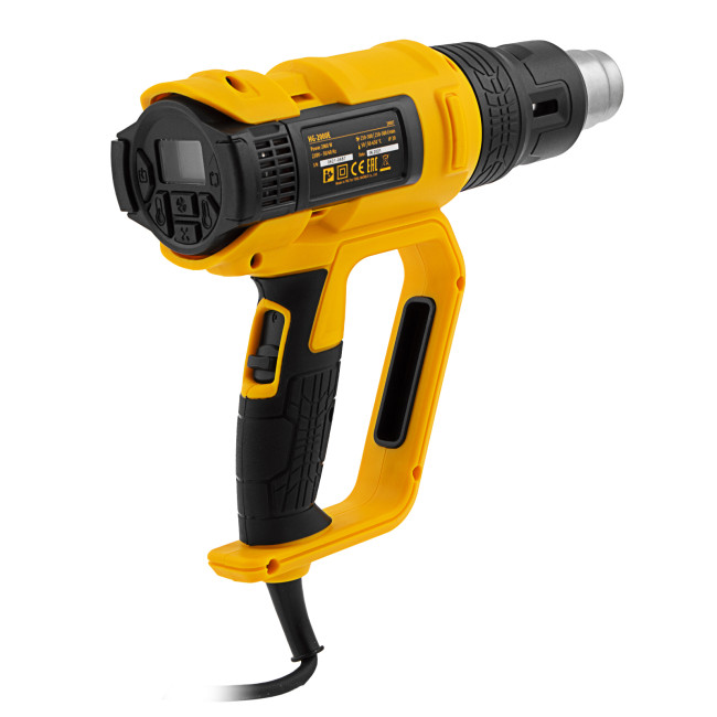 Фен технический HG-2000E, 2000 Вт, 2 режима, LCD дисплей Denzel Фен технический HG-2000E, 2000 Вт, 2 режима, LCD дисплей Denzel