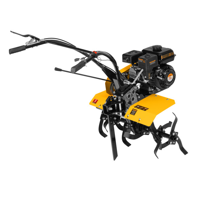 Мотоблок DPT-170, 7 л.с., ремен.сцеп, шир 85 см, глуб 35 см,фрез 3х3,ШОМ,скор 2В/1Н,кол 8" Denzel