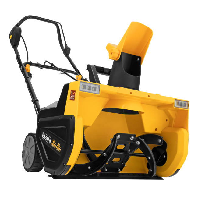 Электрическая снегоуборочная машина ESB-560-M, 2,5 кВт, металлический шнек, LED фара Denzel Электрическая снегоуборочная машина ESB-560-M, 2,5 кВт, металлический шнек, LED фара Denzel