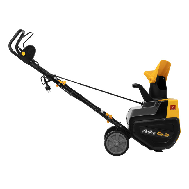 Электрическая снегоуборочная машина ESB-560-M, 2,5 кВт, металлический шнек, LED фара Denzel Электрическая снегоуборочная машина ESB-560-M, 2,5 кВт, металлический шнек, LED фара Denzel