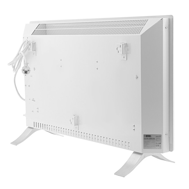 Конвектор электрический OptiPrime-2000, Wi-Fi, тачскрин, цифровой термостат, 2000 Вт Denzel