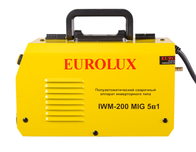 Сварочный полуавтомат IWM-200 MIG 5в1 Eurolux