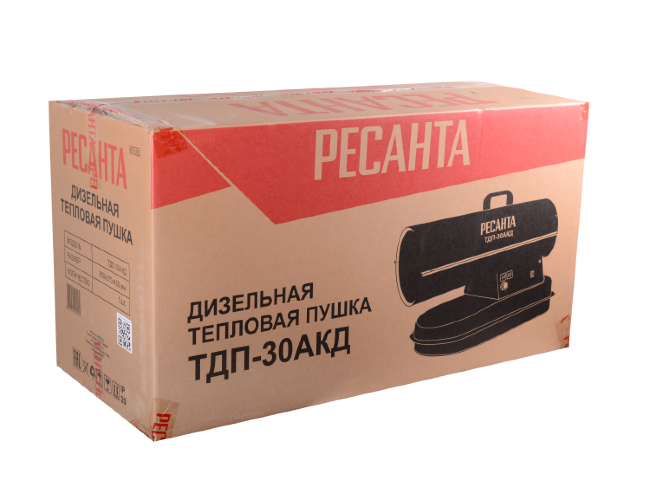Тепловая дизельная пушка ТДП-30АКД Ресанта Тепловая дизельная пушка ТДП-30АКД Ресанта