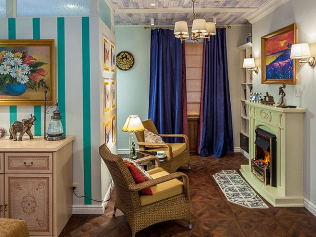 Портал Dimplex Florence - Слоновая кость с патиной