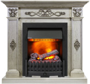 Каминокомплект Derby - Old silver с очагом Danville Black FB2