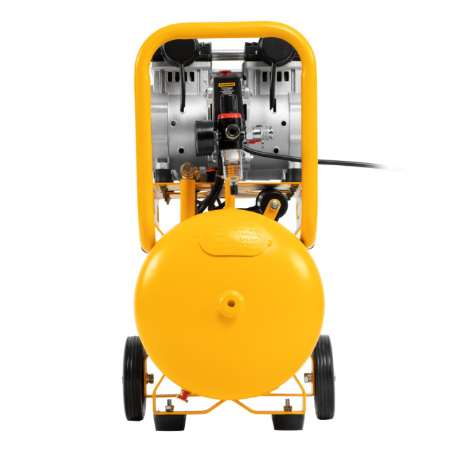 Компрессор безмасляный, малошумный DLS 2200/50, 2200 Вт, 2x1100, 50 л, 380 л/мин Denzel Компрессор безмасляный, малошумный DLS 2200/50, 2200 Вт, 2x1100, 50 л, 380 л/мин Denzel