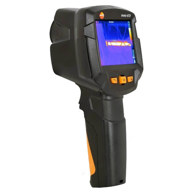 Тепловизор Testo 872 и смарт-зонд термогигрометра Testo 605i Тепловизор Testo 872 и смарт-зонд термогигрометра Testo 605i